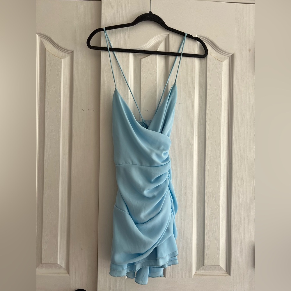 Lucy in the sky blue mini dress